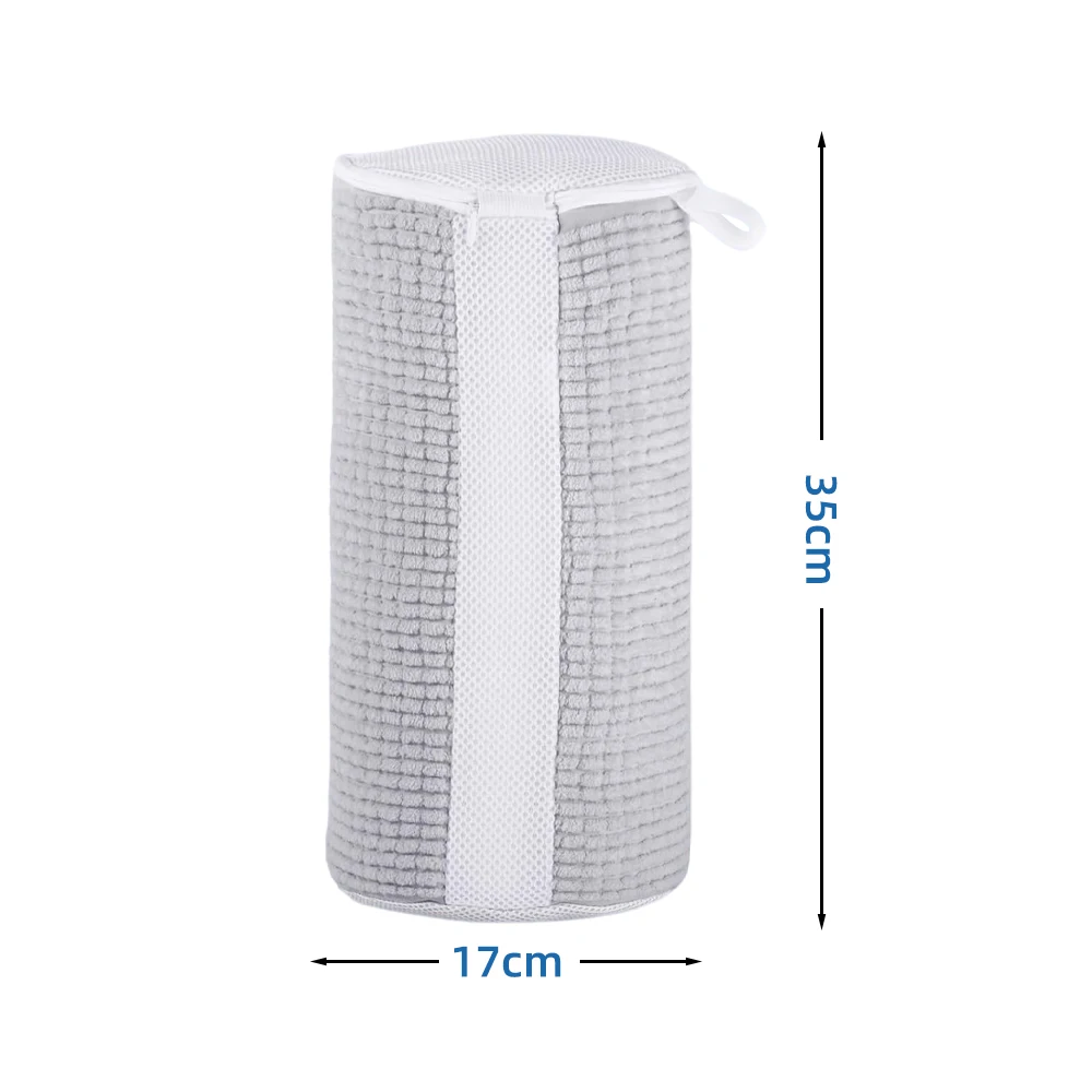 1/2PCS Washing Shoes Bag Cotton Laundry Fluffy Fibers Easily Remove Dirt Washing Bags Anti-Deformation Shoes Clothes Organizer 6