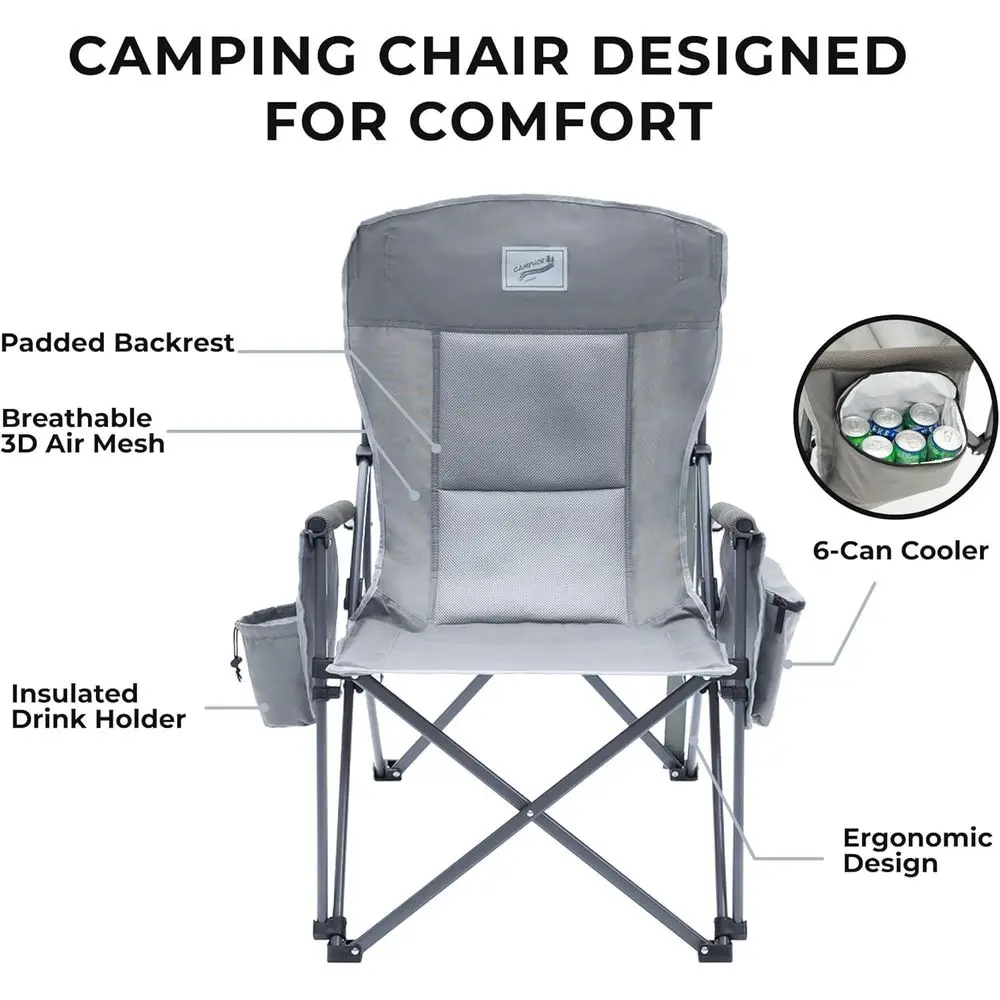 Cushioned Folding Camping Chair 4