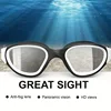 Adult Anti-Fog UV Protection Lens Men Women Swimming Goggles Waterproof Adjustable Silicone Clear Lens Swim Glasses Adults 3