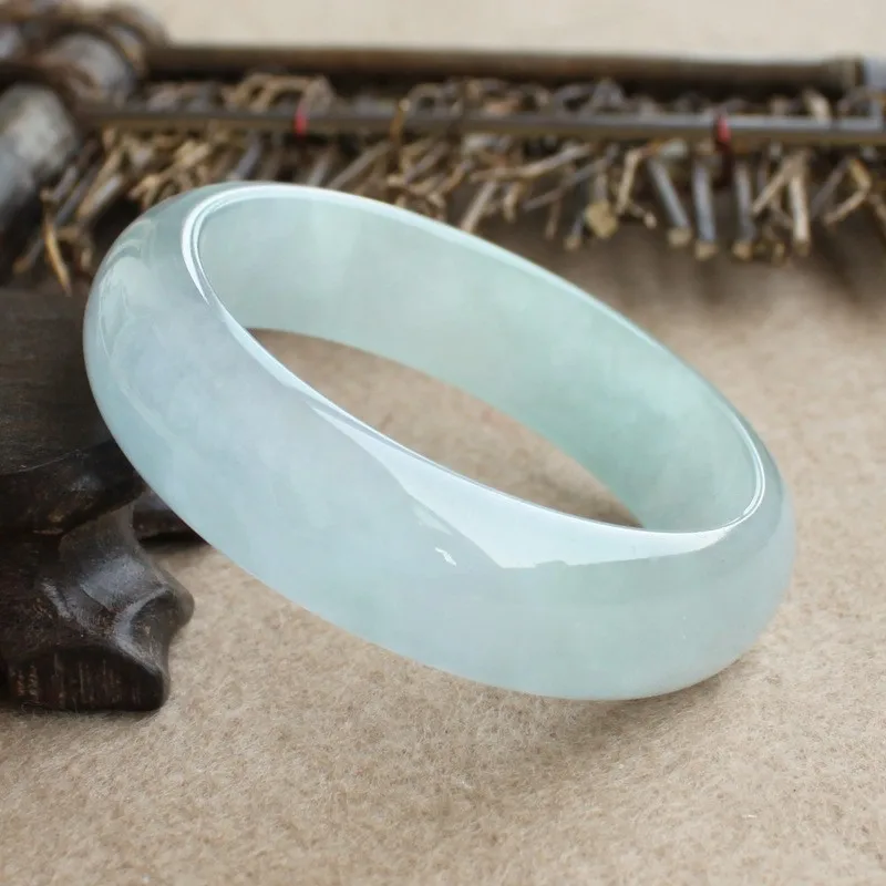 

Zheru Jewelry Natural Myanmar Jade 54mm-62mm bracelet exquisite princess bracelet send girlfriend send mom
