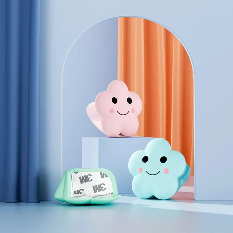 2023 Cute Cartoon Clouds Silicone Anti-collision Table Corner Protector Protection From Children Safety for Baby Child Security