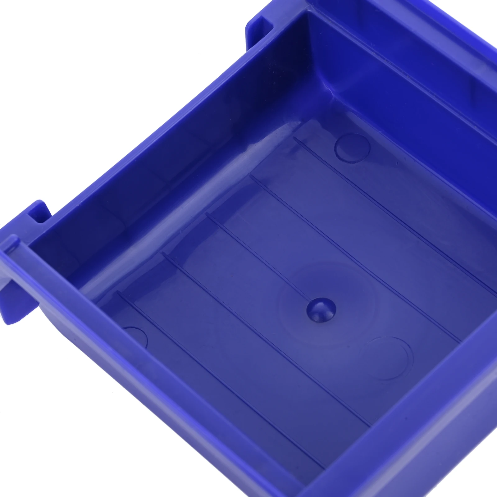 Storage bin in use with tools