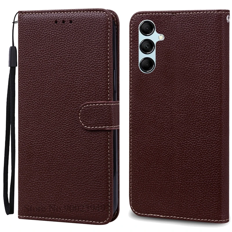 Leather Wallet Flip Phone Case - Premium Cover for Samsung Galaxy M55 5G