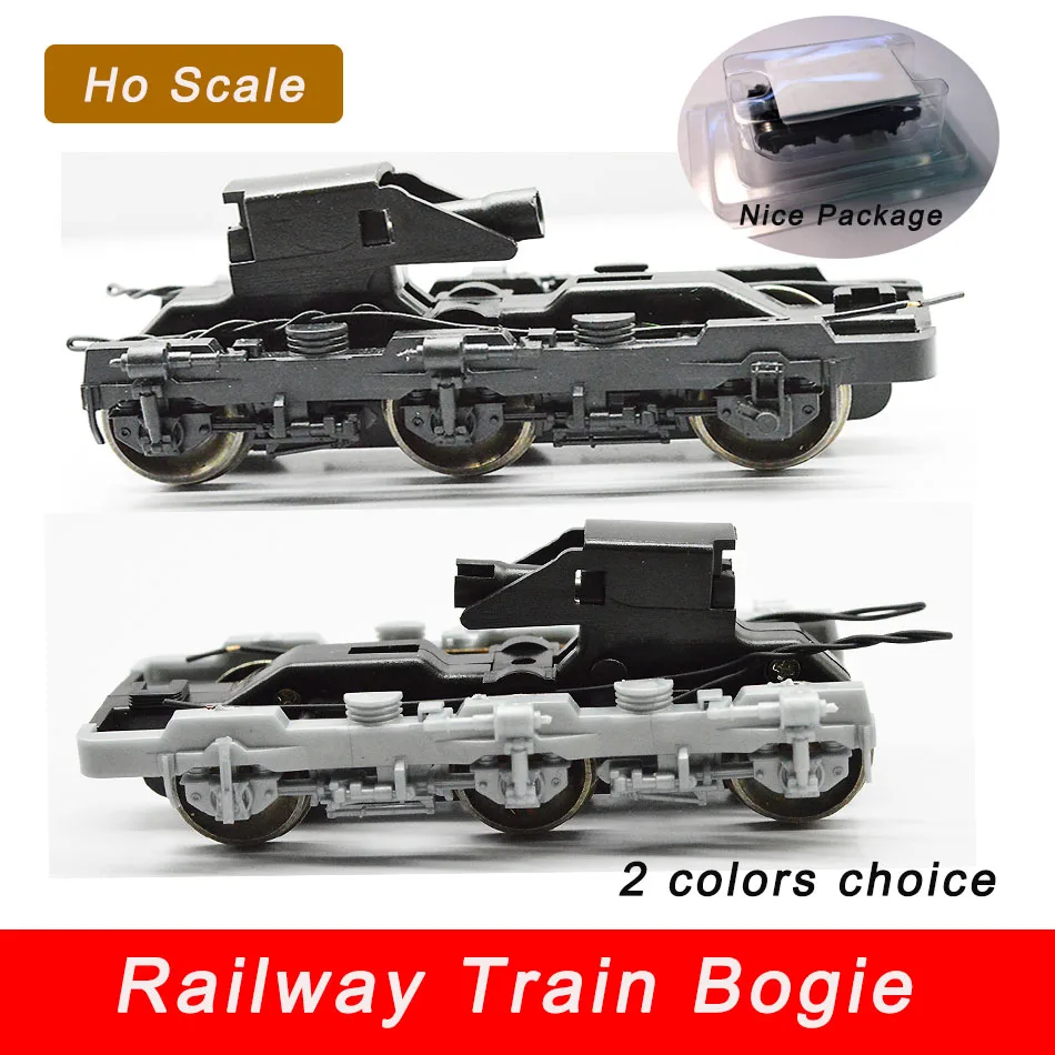 2 Pièces Bogies De Train 1:87 - Accessoires Rails Modélisme DIY