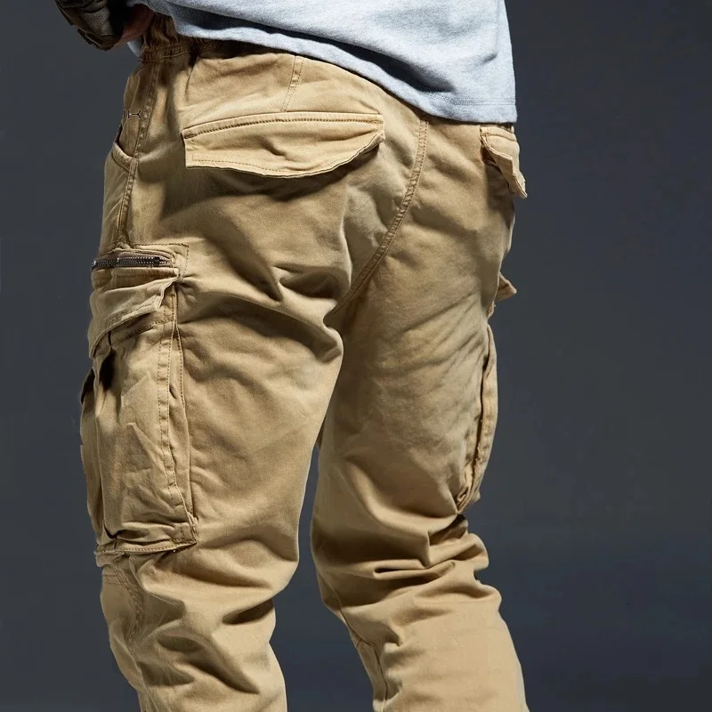 Men's Joggers Cargo Pants Tactical Sweatpants Loose Worker Pants Combat
