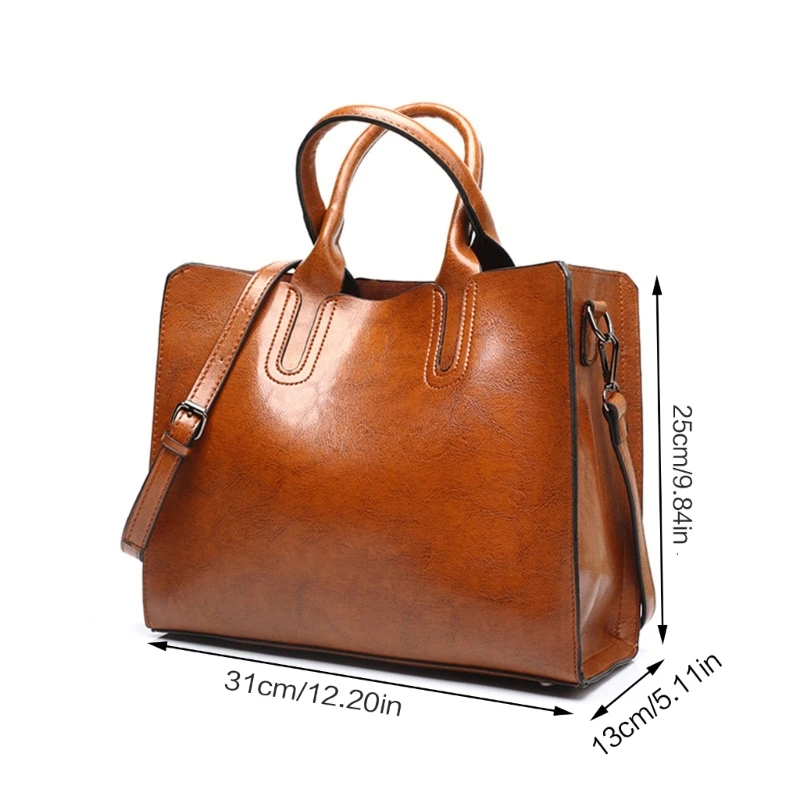 Women PU Leather Bags Handbag Casual Female Bag Tote Ladies Shoulder Bag