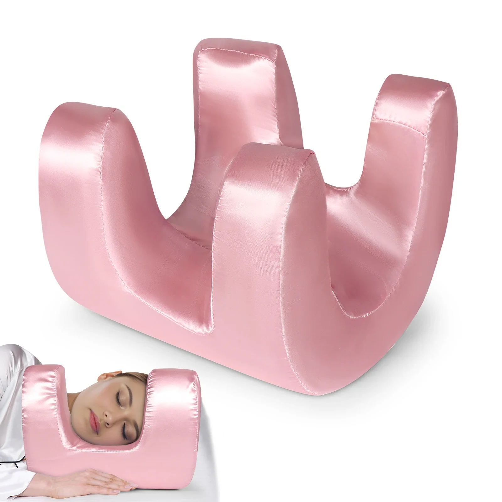 مكافحة الشيخوخة المضادة للتجاعيد رغوة الذاكرة وسادة العظام الرقبة دعم الجمال النوم وسادة متعددة الألوان لينة مريحة الوجه