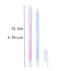 1-12 PCS Colored gel pens set Kawaii blue 0.5 mm ballpoint pen for journal Cute School supplies Korean stationery 6