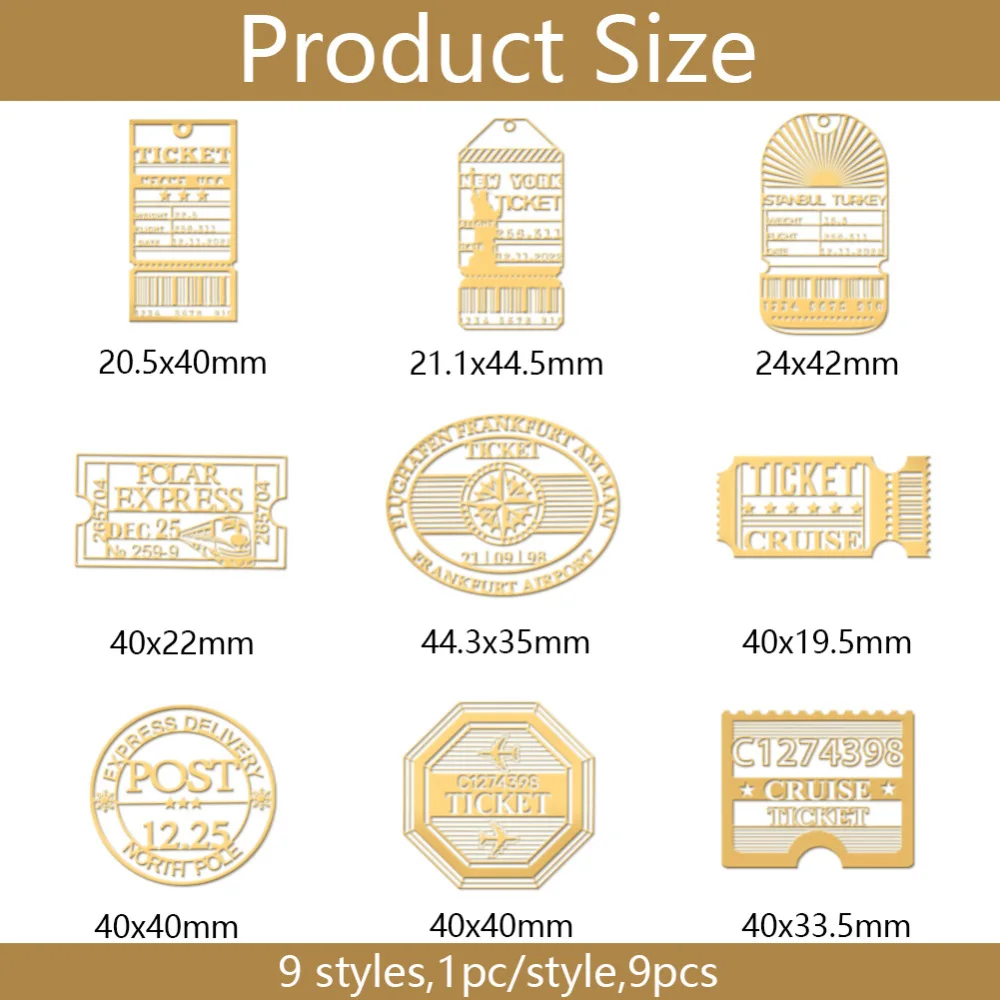 Set 9 Adesivi Metallici Dorati Con Geometria Sacra – 4x4cm, Motivi Yoga, Loto, Mandala, Impermeabili Per Decorazioni Fai Da Te