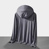 UPF 50+ Ice Silk Sunscreen Clothing Men's Summer New UV Protection Ultra thin Breathable Sunscreen Clothing Outdoor Fishing Coat 4