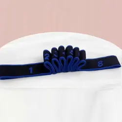 Enhanced Yoga Elastic Resistance Band for Home Fitness and Pilates Training (Blue)