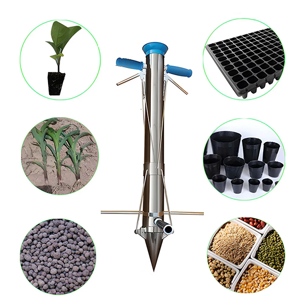 New Planting Seedling Transplanter Garden Tools Seedling Transplanter Planter Vegetable Transplanting Young Plant Manual Seeder