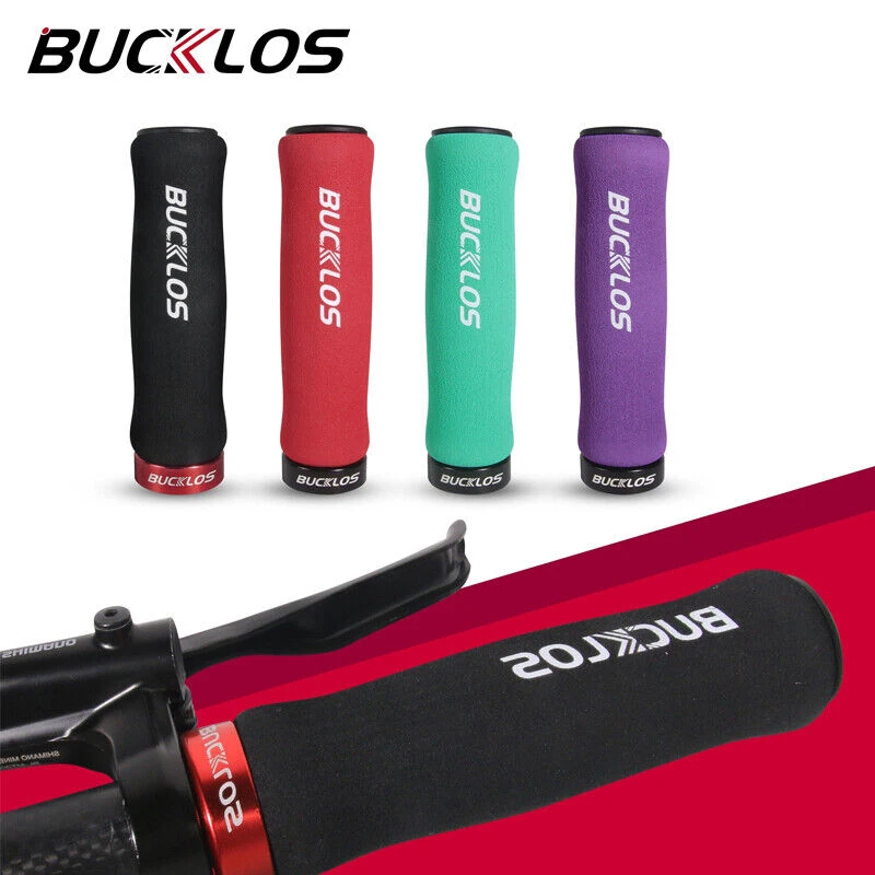 

BUCKLOS Bicycle Handle Grip MTB Cuffs Lockable Bike Hand Grip Light Weight Antislip Shock Absorbing Bicycle Grips Cycling Parts