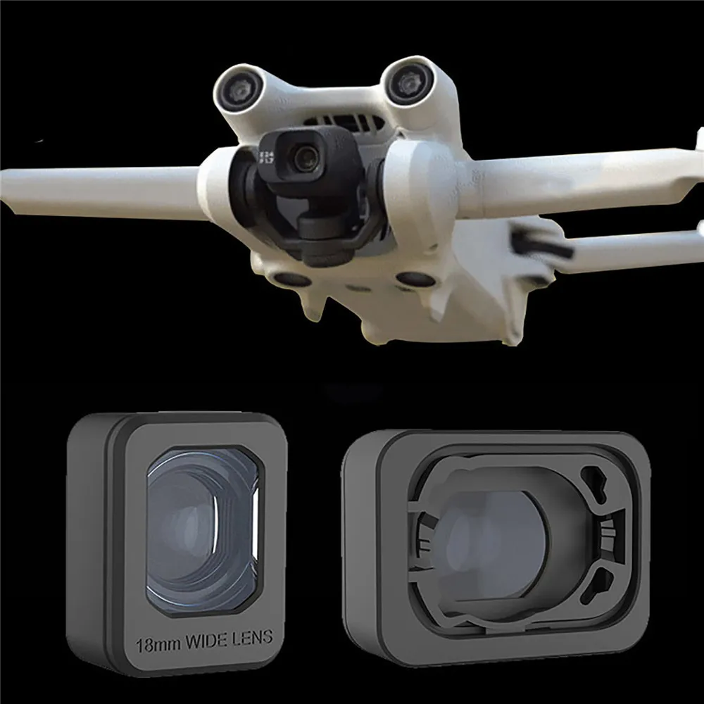 External Wide-angle Lens Filter Shooting Range Increase 25% Camera Lens Drone Accessories For DJI Mini 3 Pro Parts drone accessories