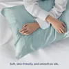 Bedsure Cooling Pillow Cases Queen - 100% Rayon Derived from Bamboo Dark Grey Pillowcase 6