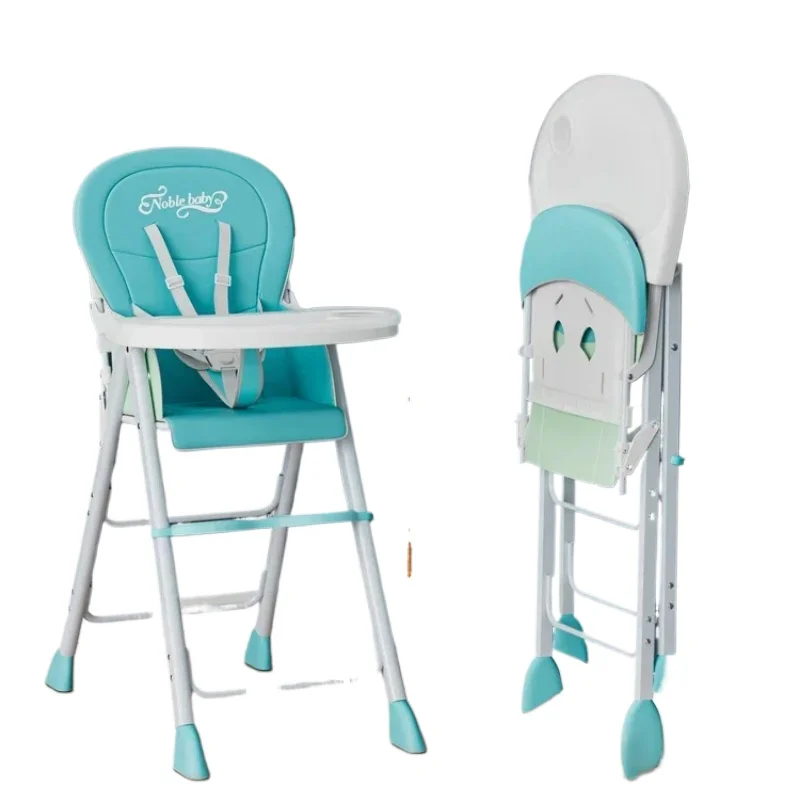 135 Foldable Baby High Chair Multi-Functional Dining Chair for Home Hotel and Restaurant Use Portable Feeding Seat
