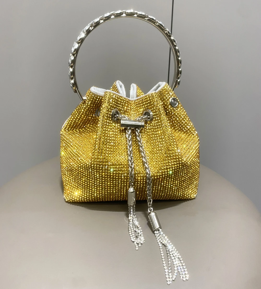 Sff813e5a9f6545f7976450ce42b13813b Purses and handbags bags for women luxury Designer bucket clutch purse evening banquet bag Crystal rhinestone shoulder bag Mallzona