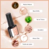 Complete Semi Permanent Nail Kit 10/20 PCS Gel Nail Polish With 36W UV LED Nail Lamp Soak Off Gel Varnish Manicure Art Tools Set 4
