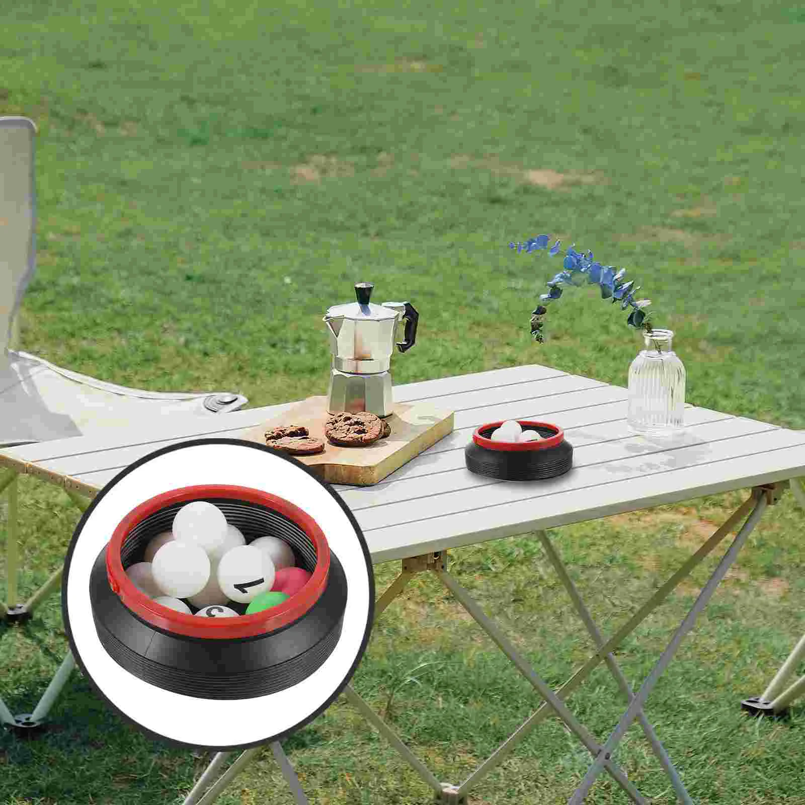 

13pcs Lottery Number Balls ABS Table Tennis Balls Printed Pong Balls with Storage Bucket for Game Party Decoration (White 1-10