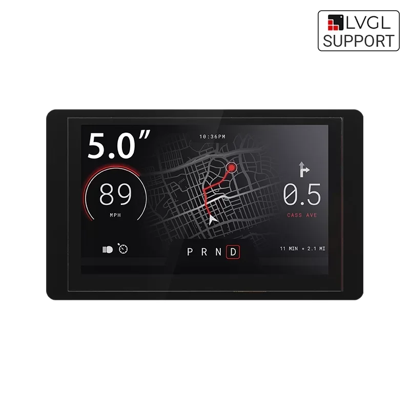 Módulo de Exibição Inteligente com Aprendizado para Arduino Esp32 Hmi Touch Screen Tft Lcd Resolução 800x480 Esp32 5.0 - Imagem 6