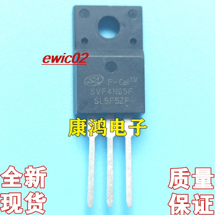 

10 шт., Оригинальные запасные части SVF4N65F TO-220F MOS 4A 650V