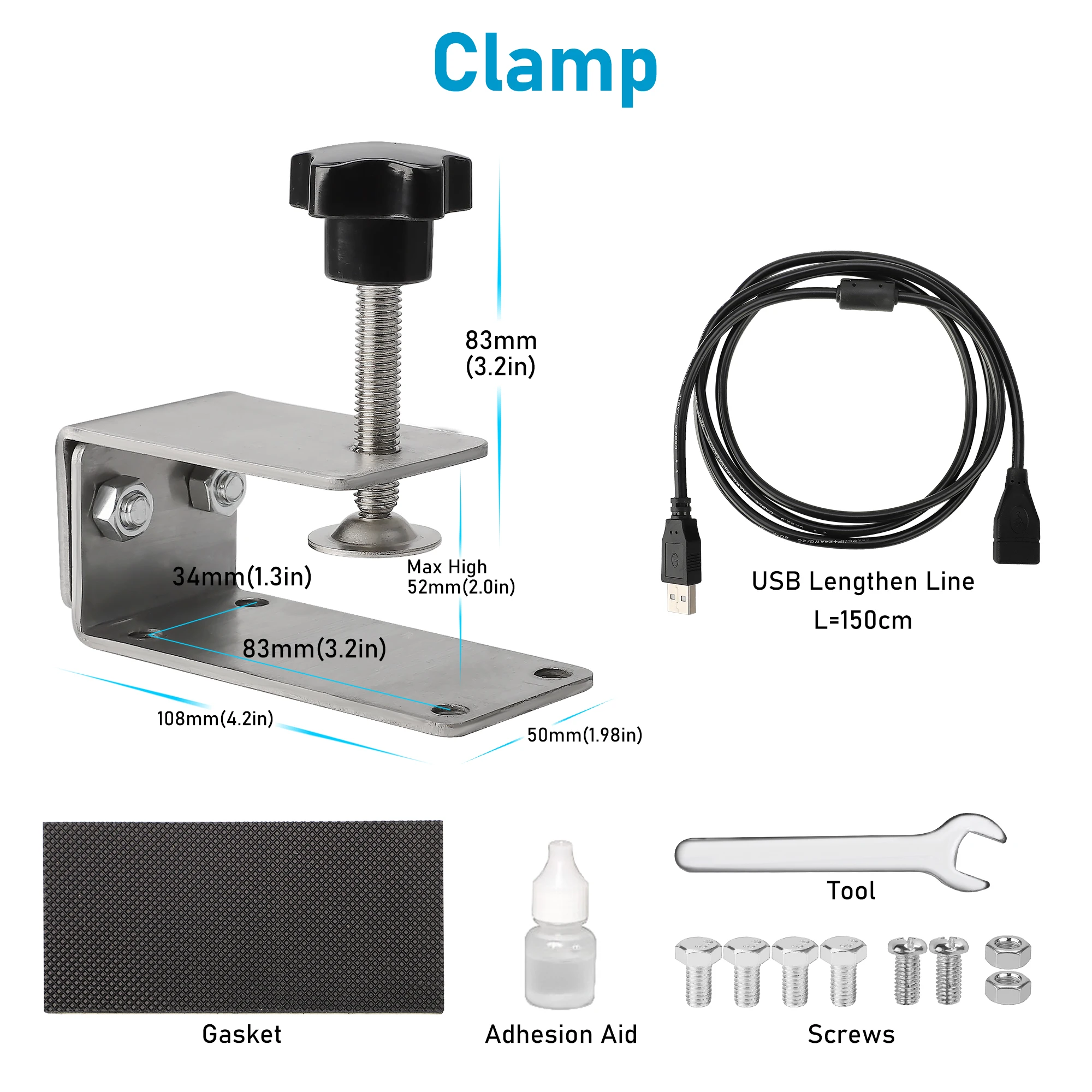 64 Bit Professional Gaming Peripherals With Clamp Handbrake Only for G920 For Xbox / Xbox series S / series X + PC
