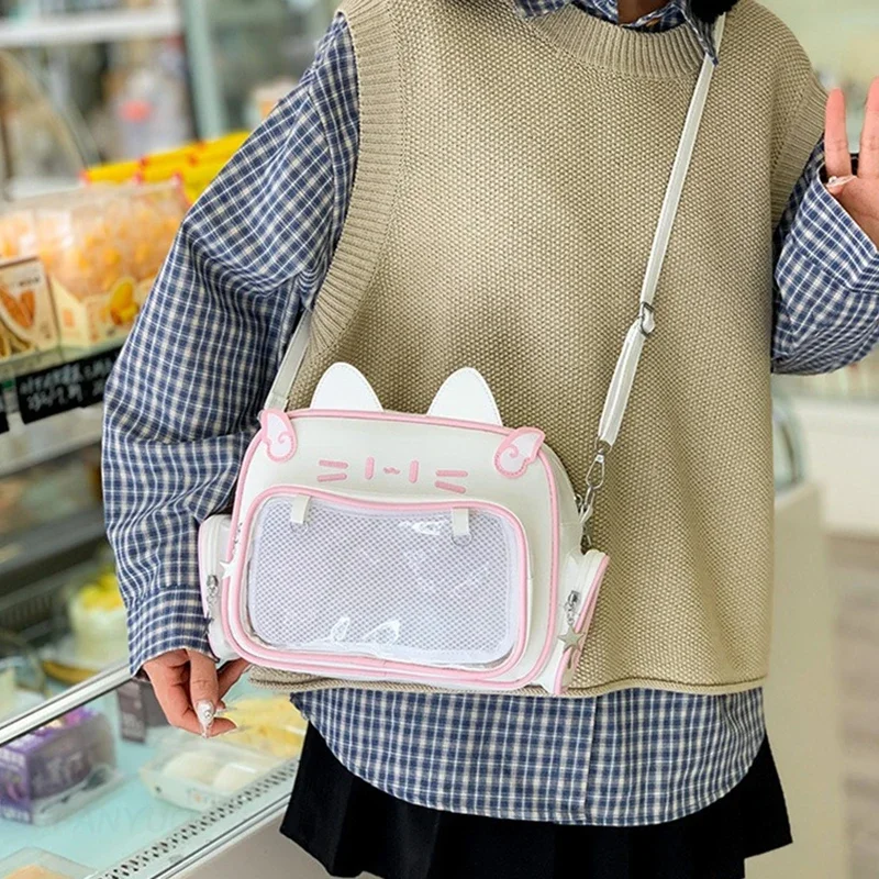 Kawaii Cat Harajuku Ita Shoulder Bag - Limited Edition