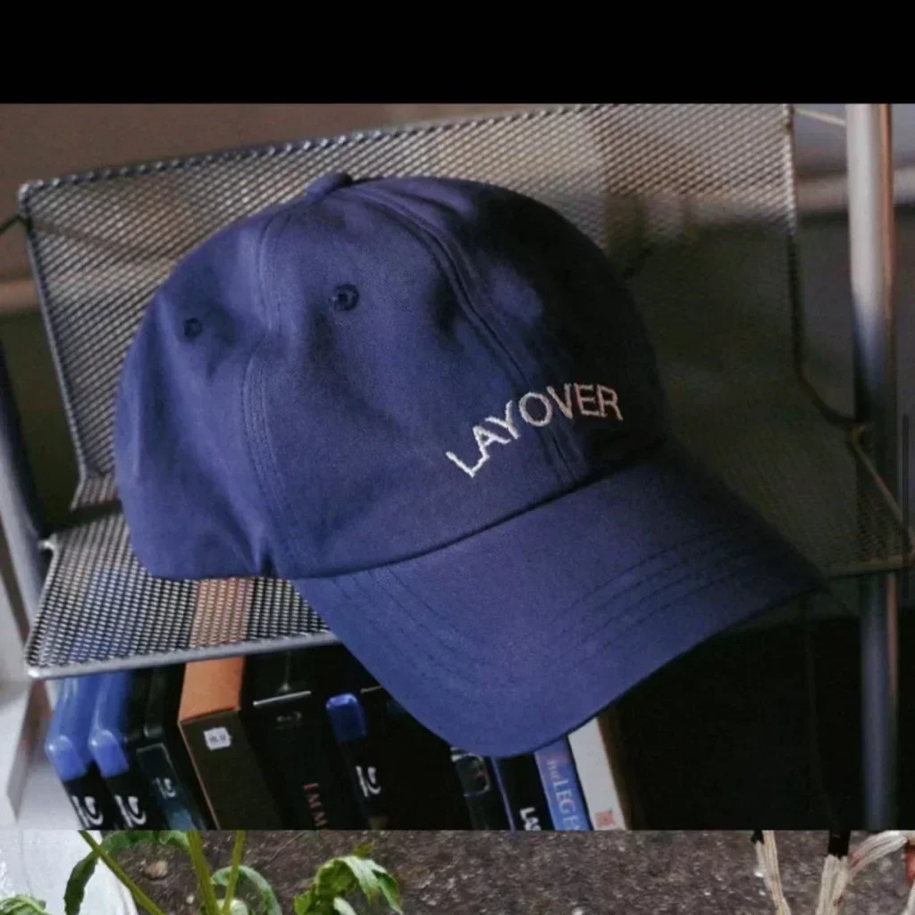 Kpop Idol Kim Tae Hyung Layover Embroidered Cap Baseball Hat