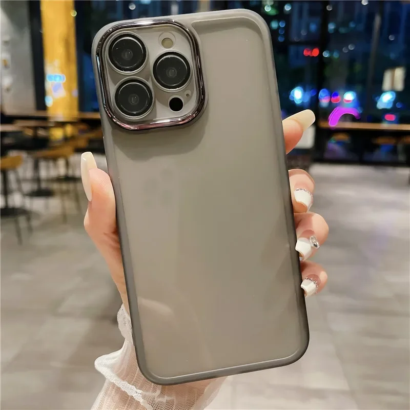 Transparent Silica Gel Phone Case
