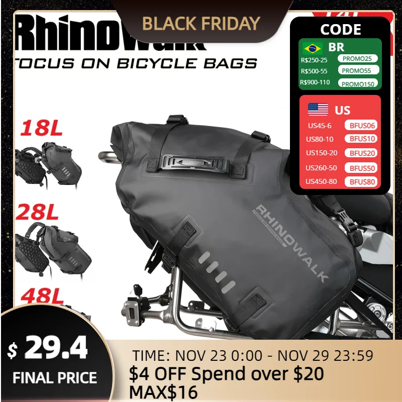 Housesweet Selle Latérale Pour Moto Sac De Voyage Pour Moto