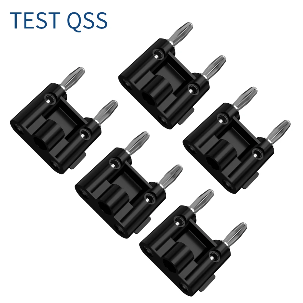 amplificador terminal twin adaptador casal 4mm q10044 5pcs 01