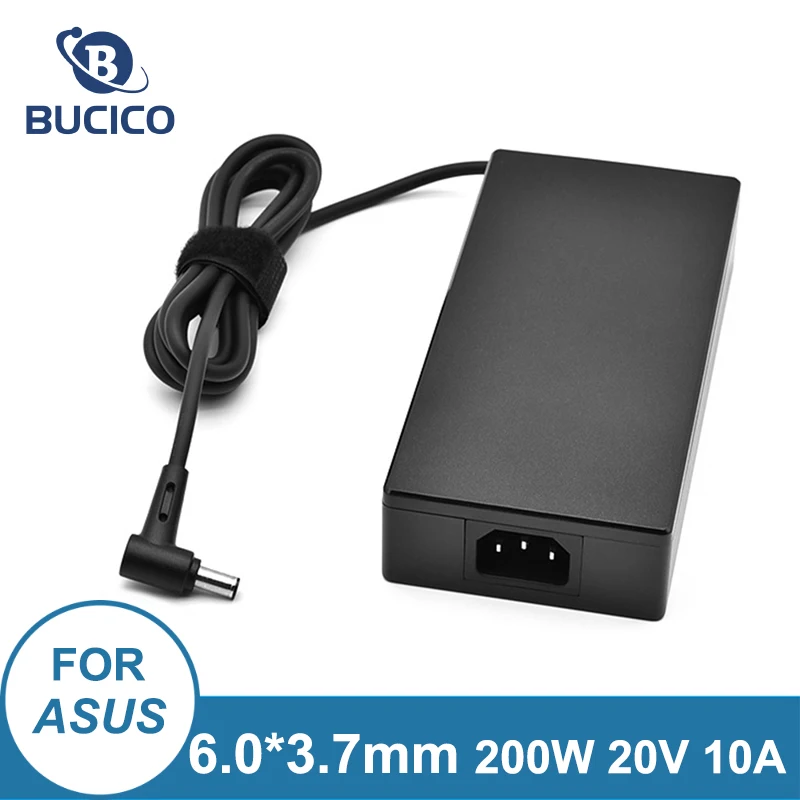Зарядное устройство для ноутбука ASUS TUF Gaming Dash F15 FX517ZC FX506HM RTX3060 TUF516PR FX517ZE FX516P GA503Q, 20 в, 10 А, 200 Вт