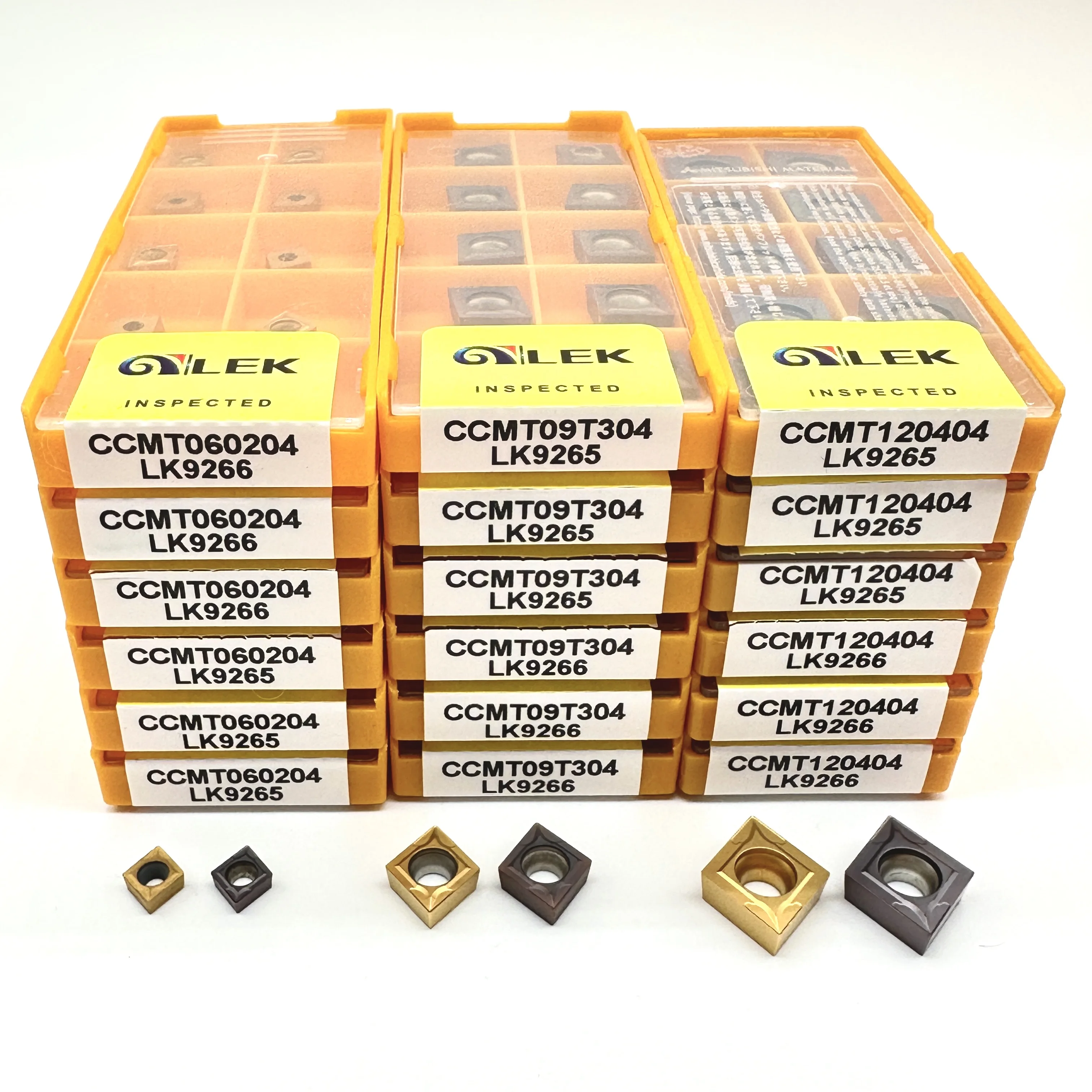 CCMT060204 CCMT09T304 CCMT120404 outil de tournage interne insert en carbure outil de tour de haute qualité CNC traitement de l'acier insert de tournage