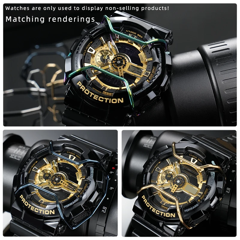 Metal Protective Bumper Anti-Collision Bumper For Casio Watch GA-110/100/120 GD-120 GA-400