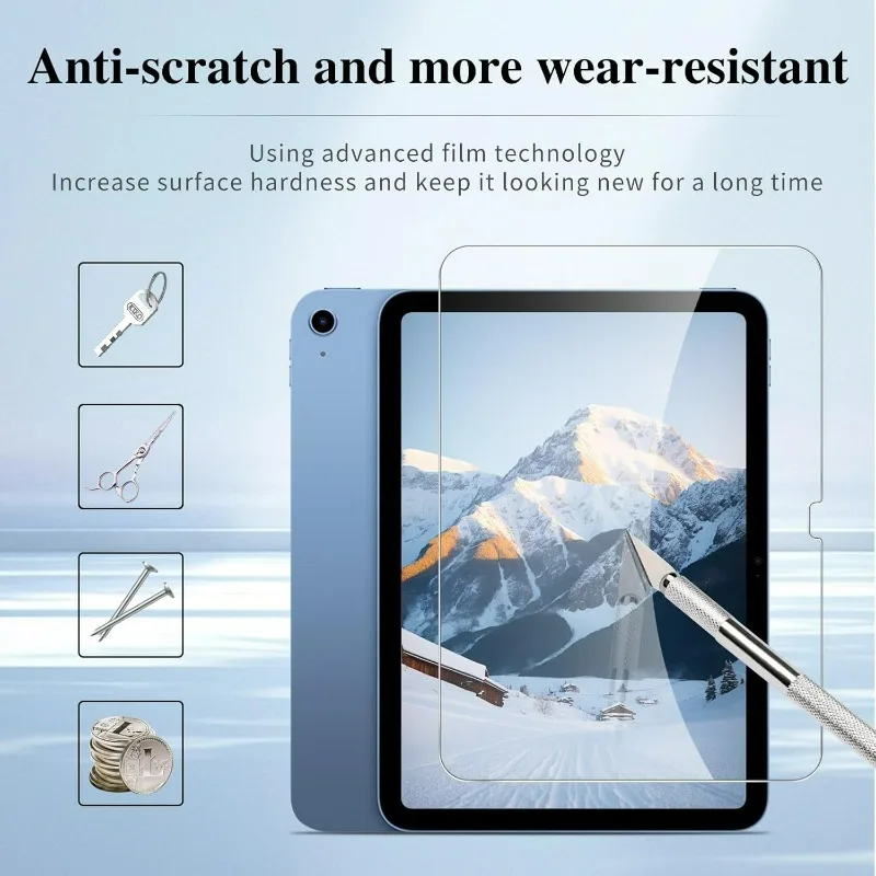 Für neue IPad 2025 A16 Glasfolie 9H Härte HD Clear Full Cover 2.5D Edge Displayschutzfolie gehärtetes Glas Anti-Kratz-Folien – Detail 5