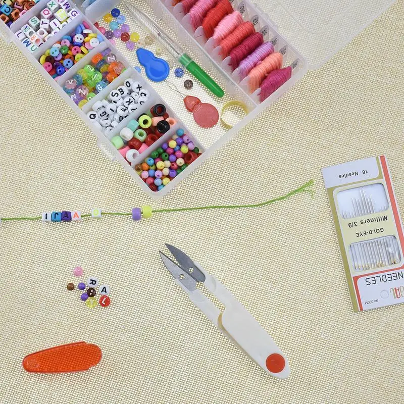 Friendship Bracelet Making Kit String Bracelet Making Kit For Girls  Multicolored Jewelry Weaving Toys Fun For Travel Activity - AliExpress