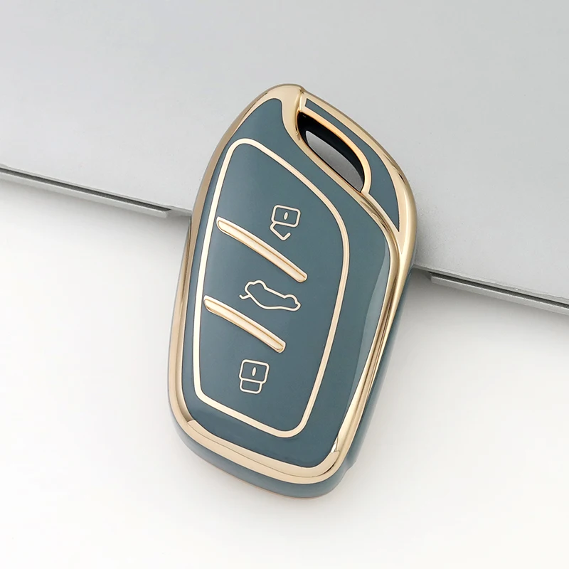 Premium TPU Car Key Case Cover - Sleek and Durable Protection