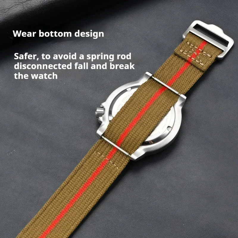 Nylon Strap Military Woven Watch Band Bracelet