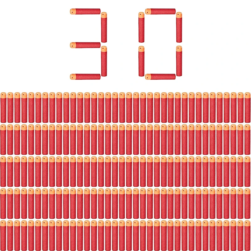TISNERF Darts Bullets Refill Pack - 240/120/60/30 Count