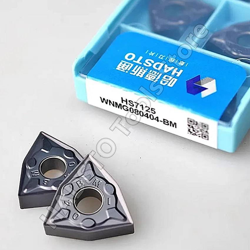 

WNMG080404-BM HS7125/WNMG080408-BM HS7125/WNMG080412-BM HS7125 WNMG431 WNMG432 WNMG433 HADSTO CNC carbide inserts Turning inserts