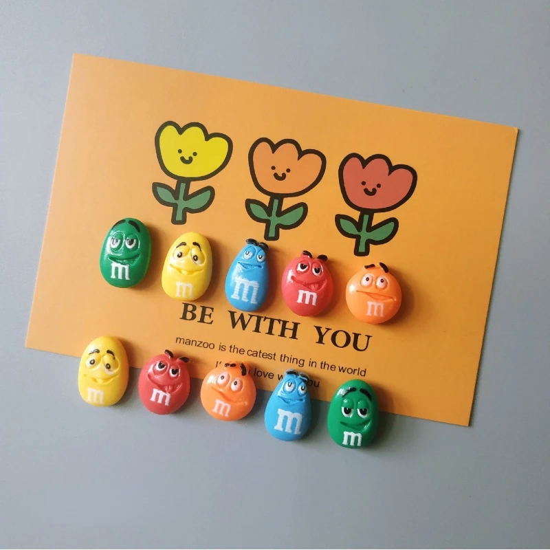 M Bean Refrigerator Magnetic Sticky Note