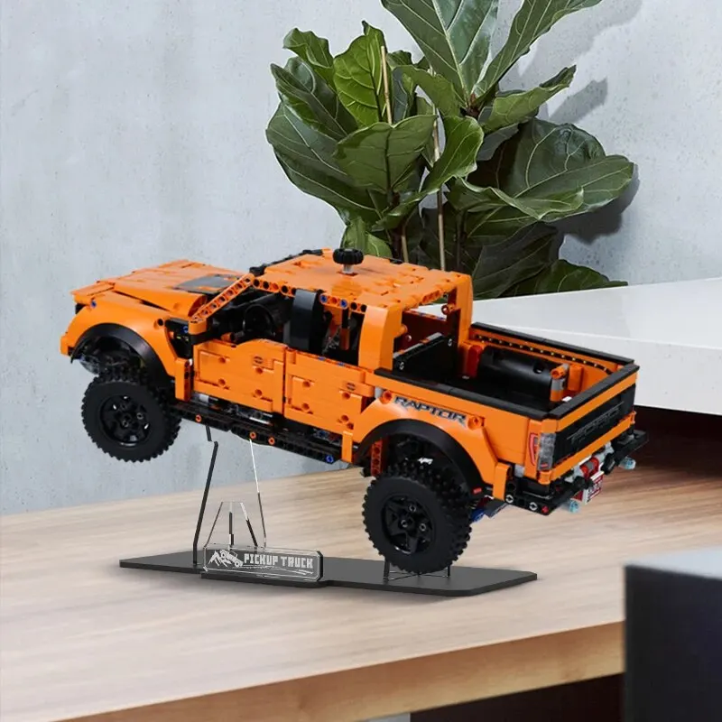 포드 랩터 F-150 픽업 트럭 럭셔리카 로고 빌딩 블록, 기술 42126, 레이싱 차량 모델, 브릭 장난감, 어린이 선물, 1379 개