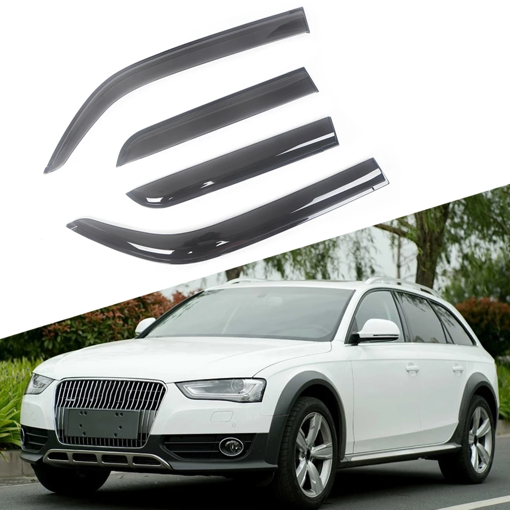 For Audi A4 B8 8k 20082016 Auto Side Window Wind Deflectors Visors