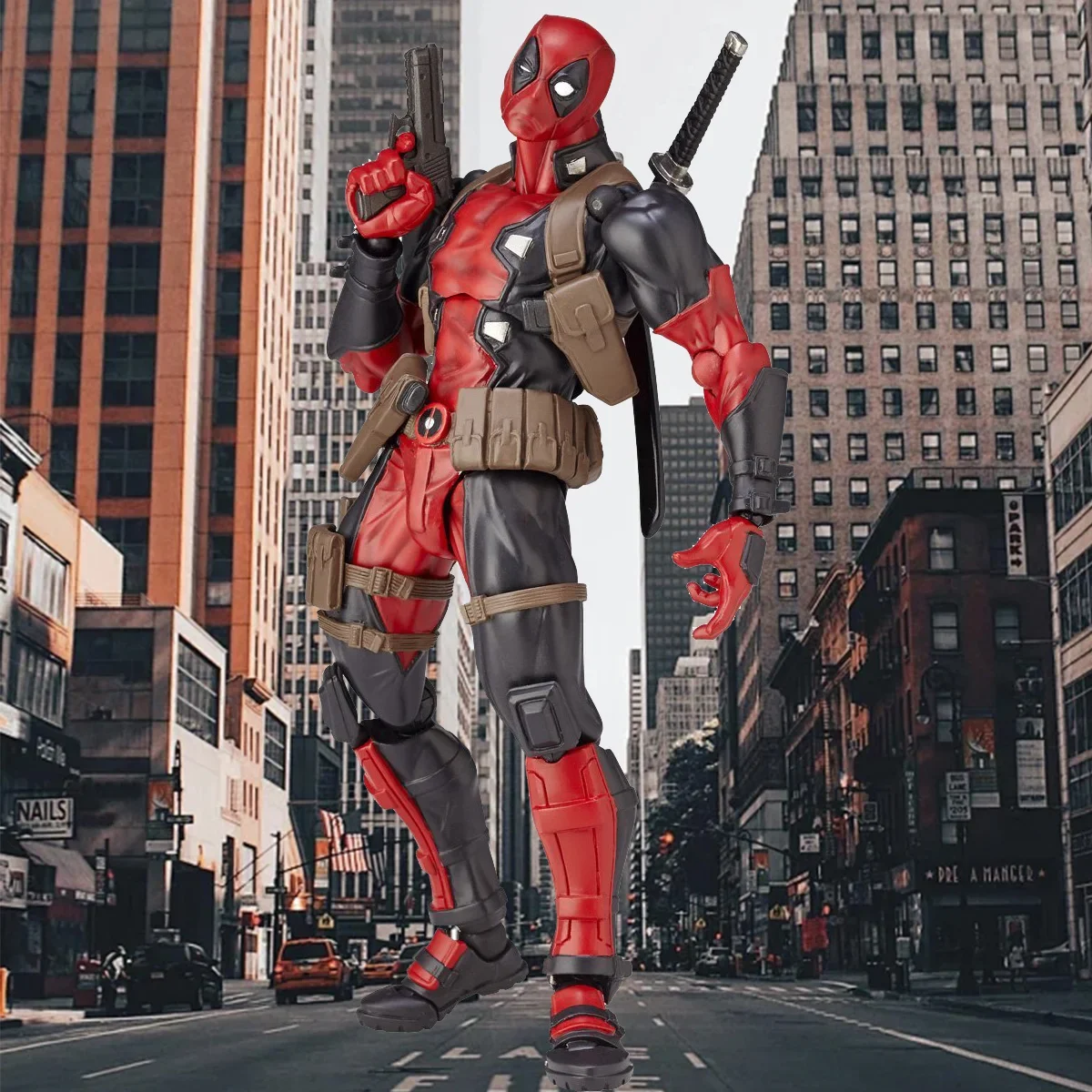 Hot Toys Marvel Film, Fumetti Classici, Personaggi Revoltech, Personaggi Yamaguchi Deadpool, Giocattoli Action Doll