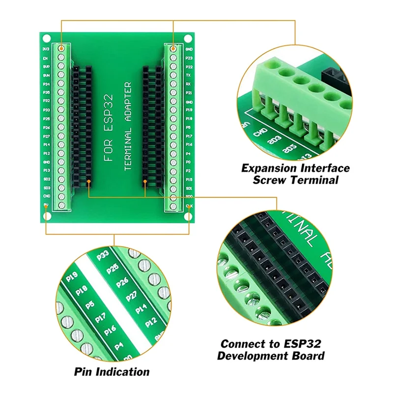 ESP32 Ȯ  38    CPU,  Ҹ, 4 