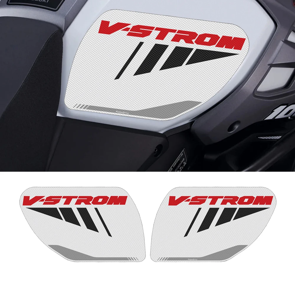 

Motorcycle Side Tank Pad Protection Knee Grip Anti-slip for SUZUKI V-STROM 1000 XT ABS 2017-2020