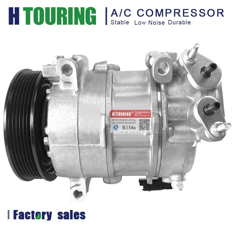 Per Peugeot 308 Ac Compressore 208 3008 2008 Condizionatore D'Aria 9675655880 9675659880 447150-4723 447150-7360 447150-4722 5 Sel12C