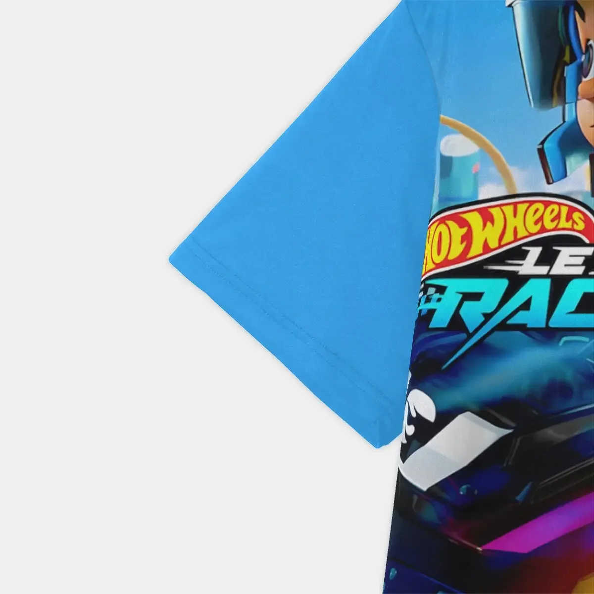 Hot Wheels Print Baby Clothing 5 to 14 Years Male Outdoor Clothes for Disneys Children Boy Girl Child T-Shirt Top Shirts 4