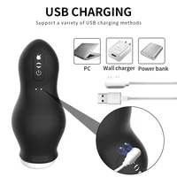 Schlucken Automatische Männlichen Masturbator Tasse Leistungsstarke Saugen Vibrierende Penis Stimulation Oral Sex Spielzeug für Männer Masturbation Waren 4