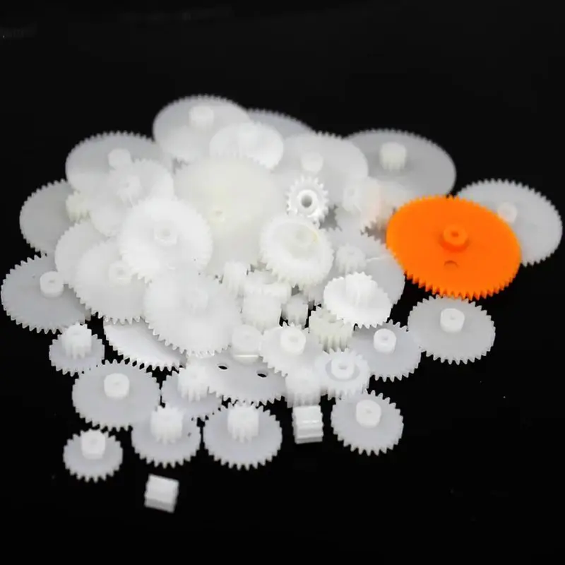 Plastic Gears Cog Wheels 46 styles motor gear transmission gear All The Module 0.5 Robot Parts DIY Accessary engranajes de pl&aacute;stico